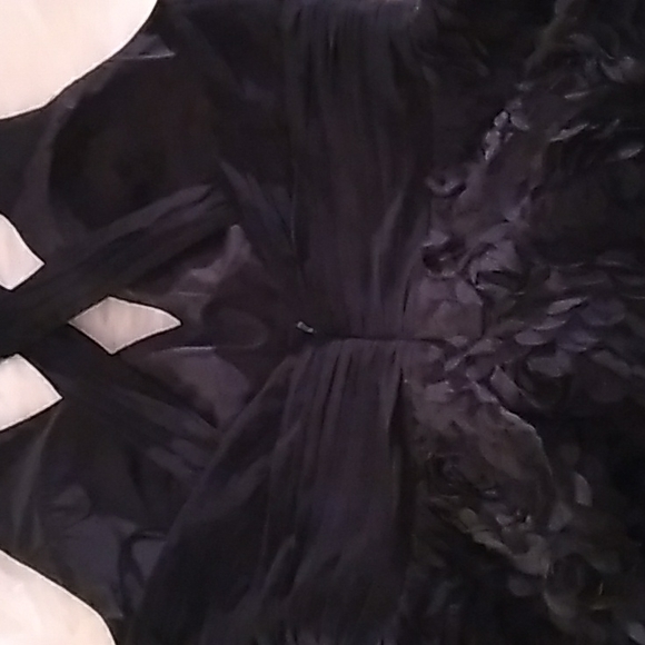 AIDAN MATTOX SEXY BLACK DRESS 👗 - Picture 10 of 12